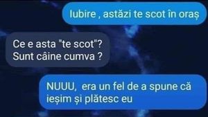 BANCUL ZILEI | "Iubire, astăzi te scot în oraș!"