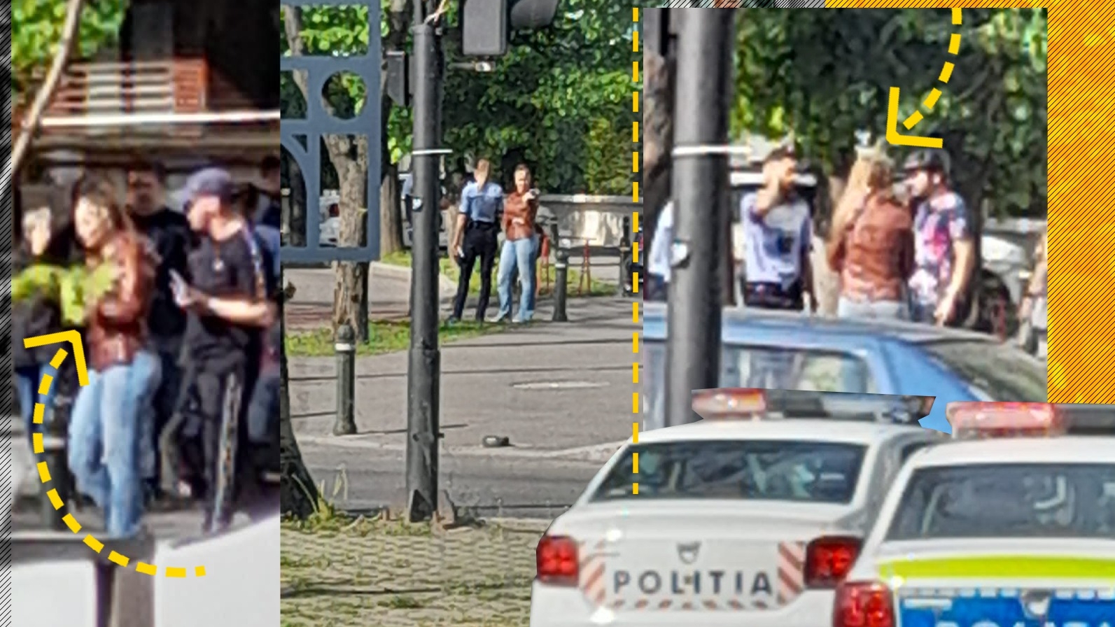 Anamaria Prodan, accident cu un biciclist! Impresara, înconjurată de oameni și poliție!