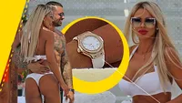 Bianca, super-provocatoare la plajă și cu un Hublot de 25.000 € pe mână!