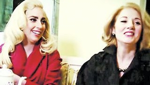 Lady Gaga, cu mamica la emisiune