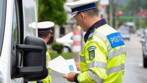 Polițiștii au dat peste 58.000 de amenzi în ultima săptămână