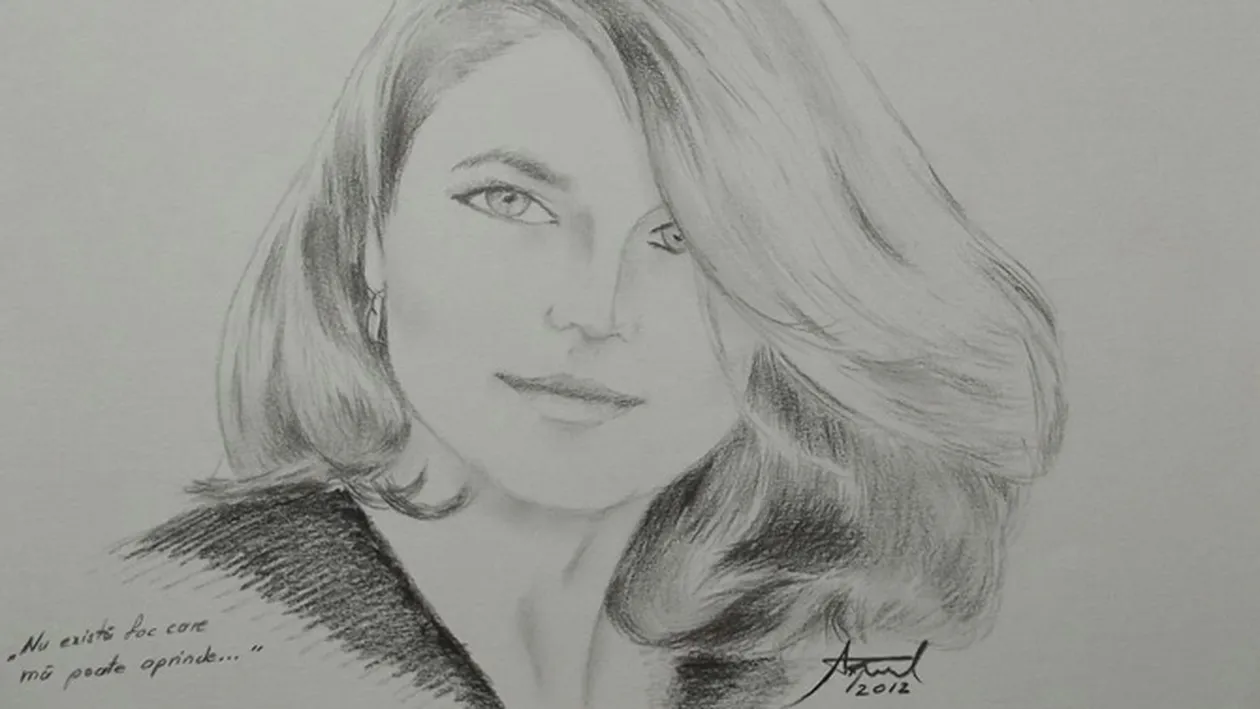 Portret cadou din partea unui fan! Vezi ce cantareata a fost surprinsa in acest mod!