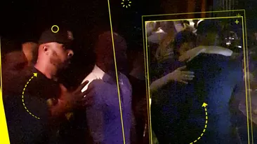 Prezentatorul PRO TV s-a apropiat periculos de o brunetă!