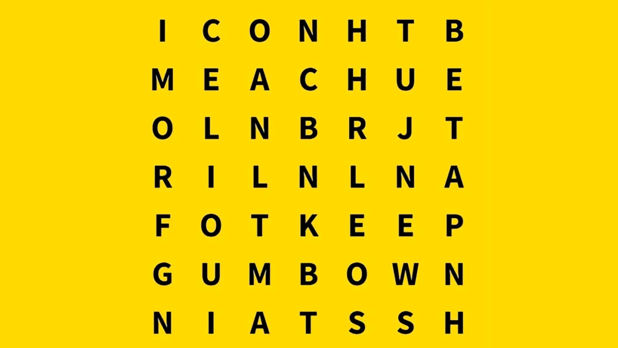 TEST IQ | Ești un geniu dacă poți găsi cuvântul blog în maximum 13 secunde