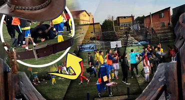 Rivalii Stelei s-au încăierat pe teren cu suporterii!