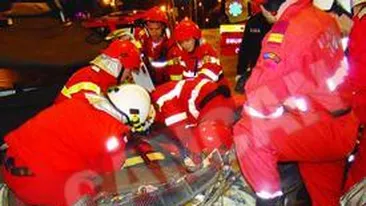 A accidentat doi oameni si a fugit