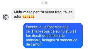 BANCUL ZILEI | "Mulțumesc pentru seara trecută, te ador"