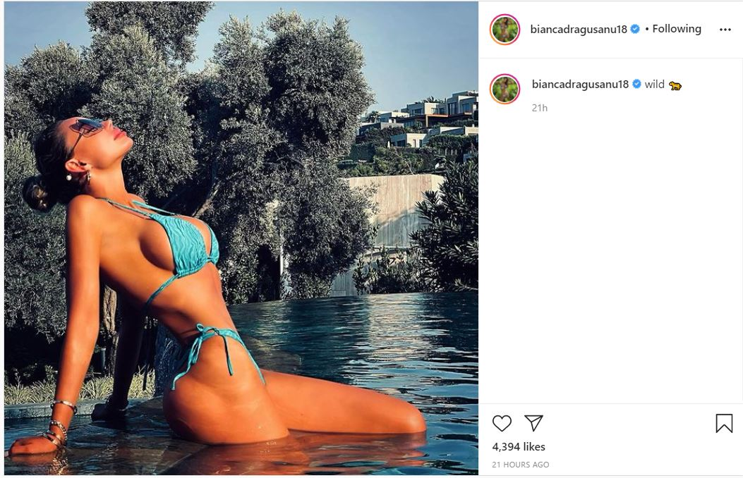 Bianca Drăgușanu s-a fotografiat foarte sexy! Sursă: Instagram