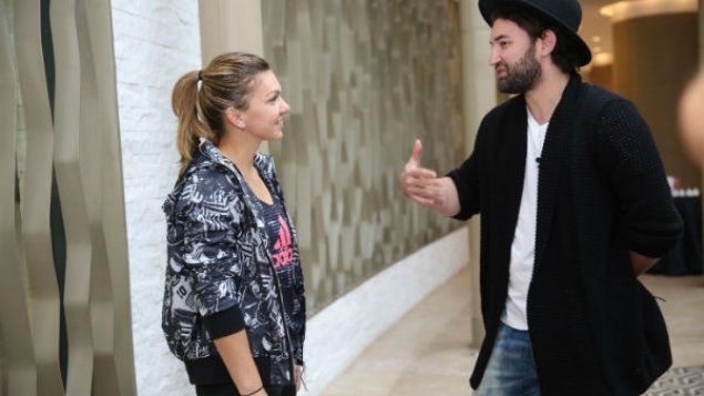 Buni prieteni sau mai mult?! Smiley şi Simona Halep, împreună în Miami!