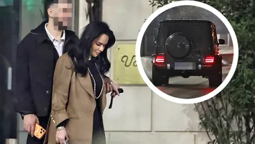 Apariție rară în cluburile din București. Ce a făcut moștenitoarea Antenei 1 cu cavalerul din imagini după miezul nopții