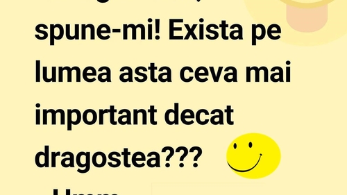 Bancul de marți | „Spune-mi, e ceva pe lume mai frumos ca dragostea?”