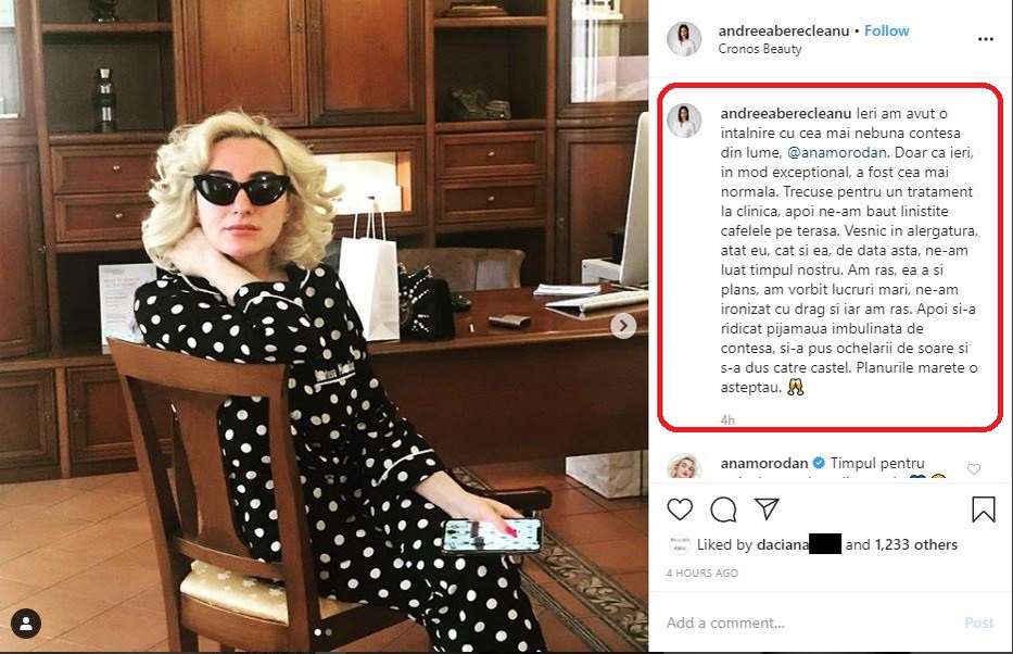 Andreea Berecleanu, primele reacții după ce s-a aflat că pleacă de la pupitrul știrilor de la Antena 1. Ce mesaje a transmis