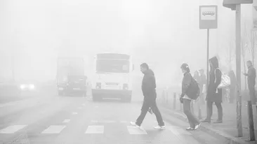 Atentie, soferi! Meteorologii au emis COD GALBEN de ceata pentru mai multe regiuni din Romania