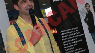 VIDEO Dan Negru: "Nici n-am vrut sa vin la lansarea cartii mele"