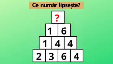 Testul de inteligență uluitor de dificil | Completați numărul din vârful piramidei