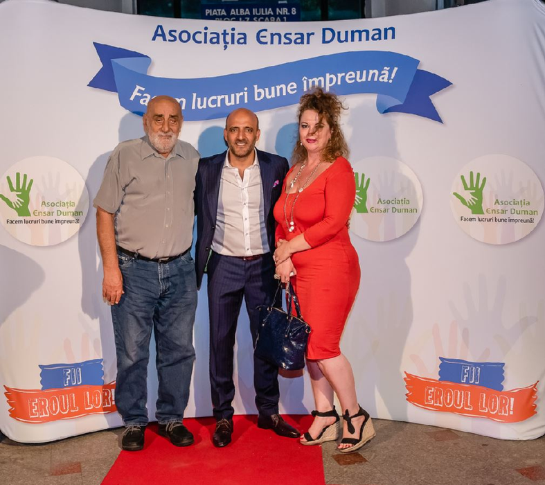 Oana Lis și fostul primar al Capitalei, alături de sărbătorit