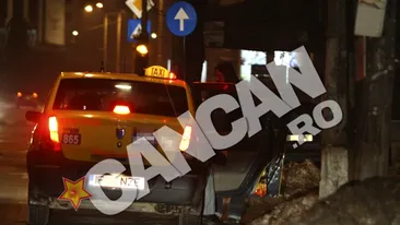 Daca dragoste nu e, bine ca sunt prieteni! Gheorghe Gheorgiu, plimbare nocturna cu un amic!