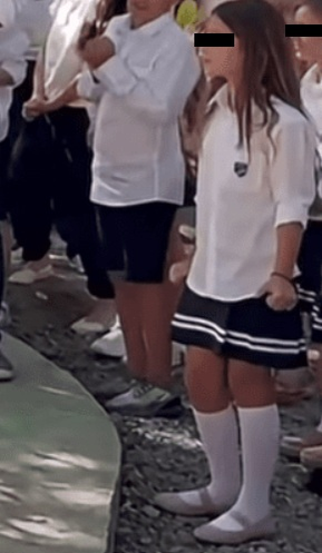 Imagini rare cu fiica Elenei Udrea în prima zi de școală. Eva a intrat în clasa a II-a