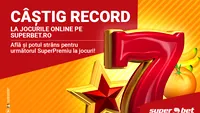 Câștig record la jocurile online pe superbet.ro: 702.543 lei! Citește povestea!