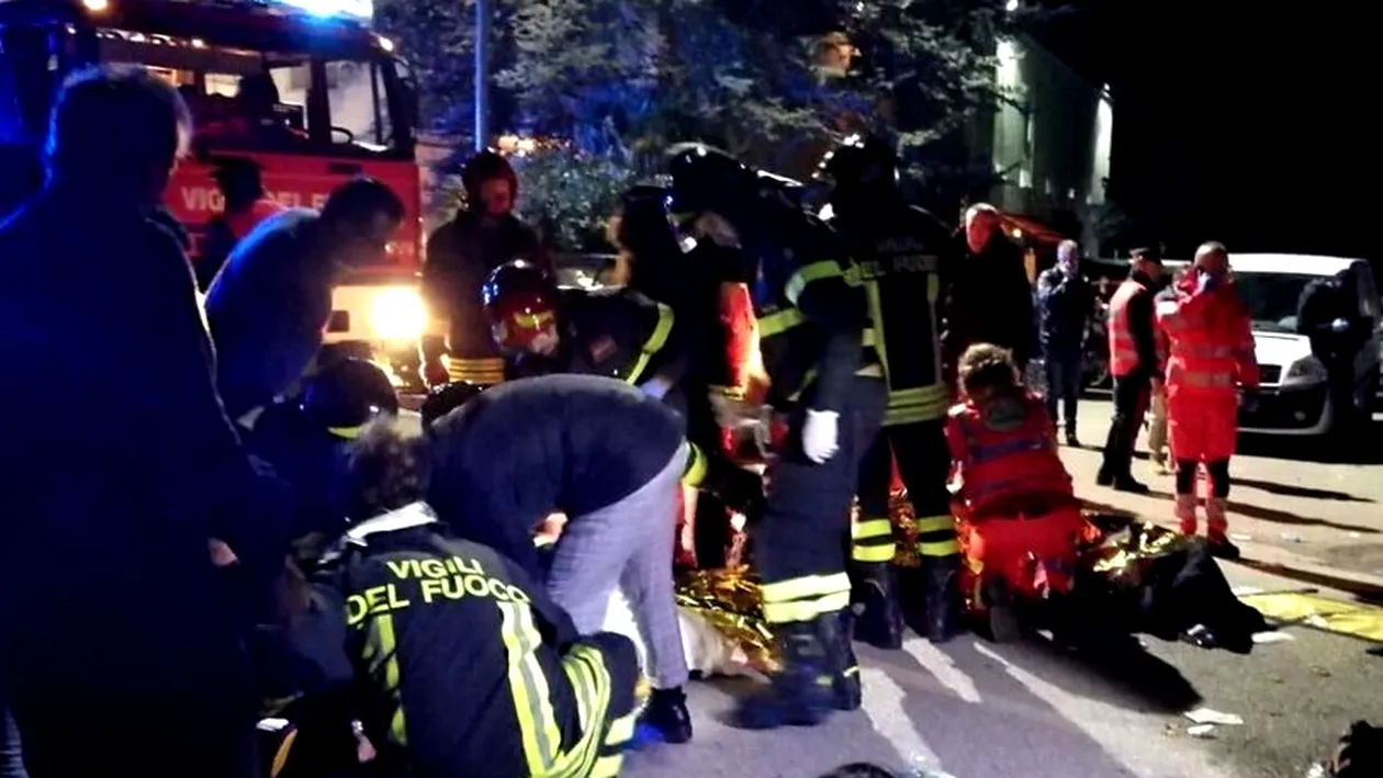 Detalii cutremurătoare ies la iveală după ce 6 persoane au murit și 100 au fost rănite într-un club din Italia