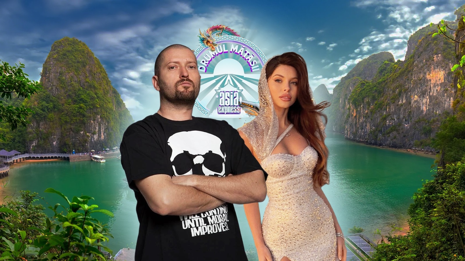Cheloo s-a luat de carnețelul lui Valerie Lungu de la Asia Express, dar ea i-a dat replica imediat. Nu l-a menajat deloc!