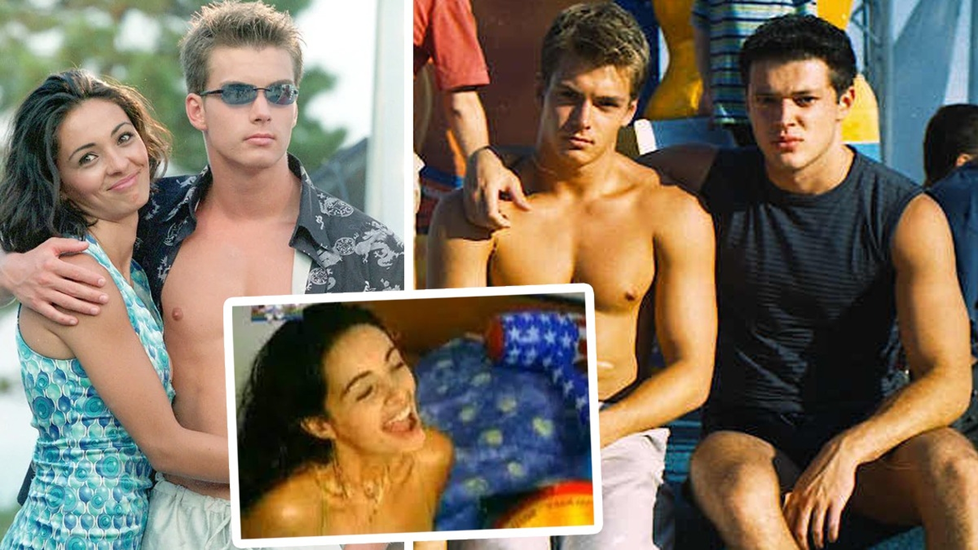 Cum puteau să arate Cosmina Păsărin, Victor Slav și Roxana Ciuhulescu, în 2001, la "Vara Ispitelor" de la Pro TV