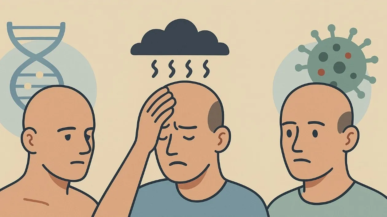 (P) Genetică, stres sau boală? Cauzele alopeciei și soluții eficiente – implantul de păr și alte opțiuni