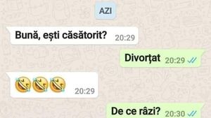 Bancul de vineri | "Bună, eşti căsătorit?"