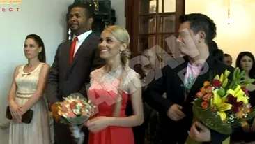 Cabral si Andreea s-au casatorit! Cei doi au spus da plini de emotie