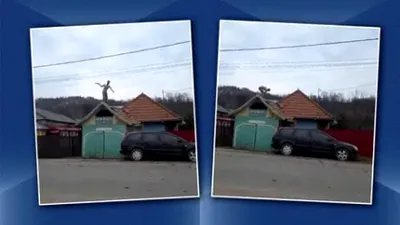 Criză pe un acoperiș în Bacău: Un tânăr a ținut în șah autoritățile ore întregi și a cerut o melodie care să cânte din mașina de poliție. Ce gen muzical dorea