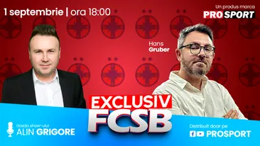 A doua ediție din „Exclusiv FCSB”, o producție marca ProSport, va fi difuzată în această seară, de la ora 18:00, pe canalul de YouTube ProSport și pe pagina de Facebook ProSport