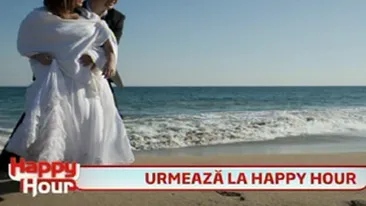 Luminita Anghel s-a casatorit religios pe o plaja din Spania! Vezi imagini cu ea in rochie de mireasa!