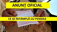 Veste bună pentru pensionarii din România! Pensiile cresc începând de astăzi. Câți lei vor primi mai mult