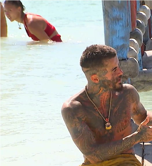 Ștefania Stănilă, la Survivor / Foto: Captură Video