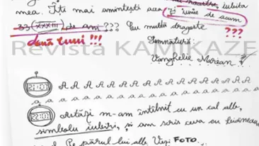 Bestial! Citeste aici scrisorile lui Vanghelie catre iubita lui, Oana!