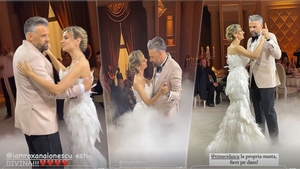 Roxana Ionescu și Tinu Vidaicu, petrecere de nuntă așa cum au visat: “Casă de piatră, superbilor”. Cea de-a doua rochie de mireasă a vedetei este spectaculoasă | FOTO & VIDEO