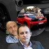 „Arhitectul” și „Tâmplarul”, paradă de 5 milioane de euro pe străzile din Timișoara! Și-au etalat bolizii de lux