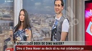 VIDEO Deea Maxer: "E ultima data cand cantam impreuna inainte de divort"
