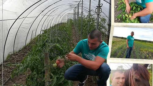 Povestea jandarmului care a devenit un fermier de succes