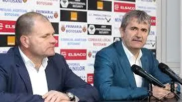 Finanţatorii FC Botoşani, optimişti după turul încheiat pe 5 în Liga I