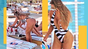 Bianca Drăgușanu, show erotic la malul mării! Așa ceva nu ai văzut, Gabi Bădălău va lua foc! CANCAN.RO are imaginile incendiare