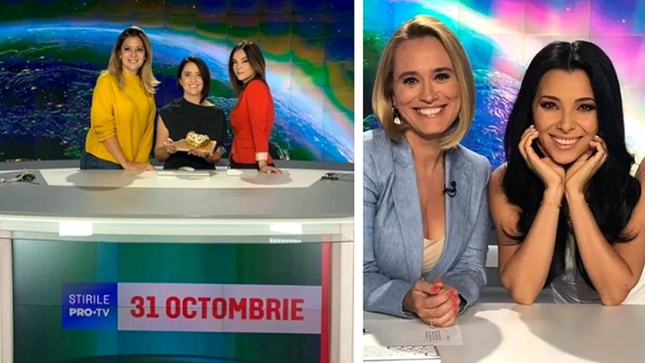 Amalia Năstase, mesaj transmis de la pupitrul Știrilor Pro TV, prezentate seara, de obicei, de Andreea Esca