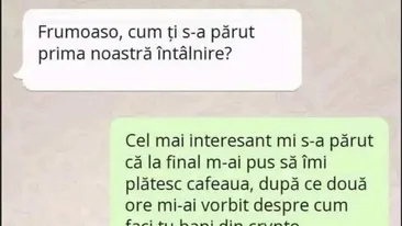 BANCUL ZILEI | Frumoasa și primul date