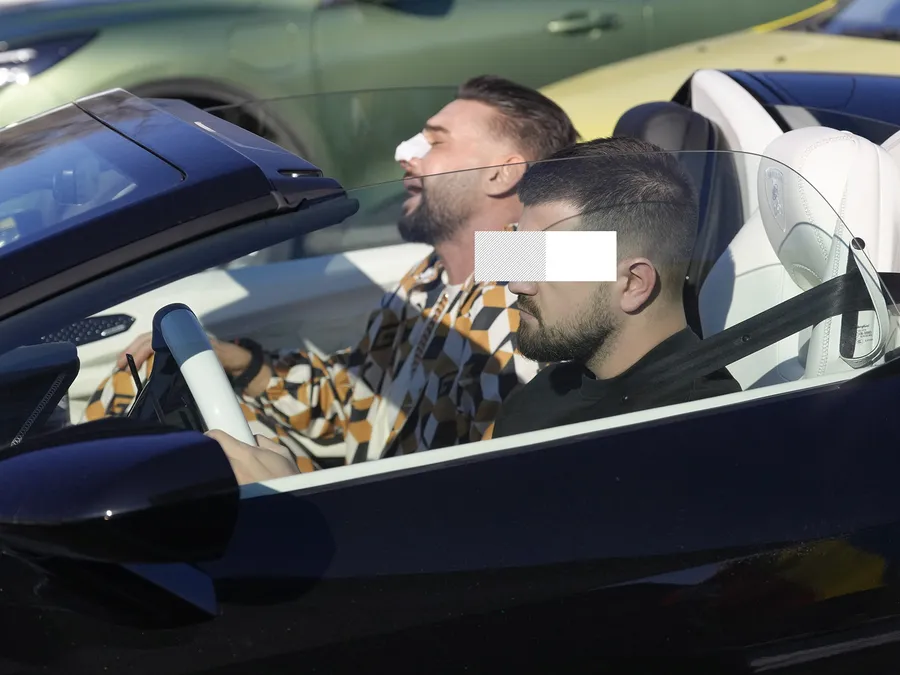 Dorian Popa nu renunță la adrenalină nici bandajat la nas