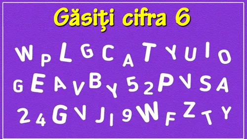 Test de perspicacitate | Poți găsi cifra 6 în această poză?