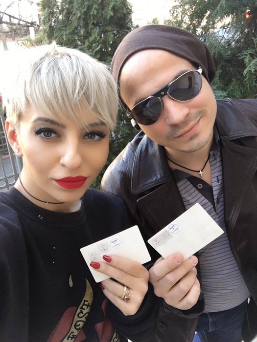 Giulia şi Vlad Huidu păreau un cuplu fericit