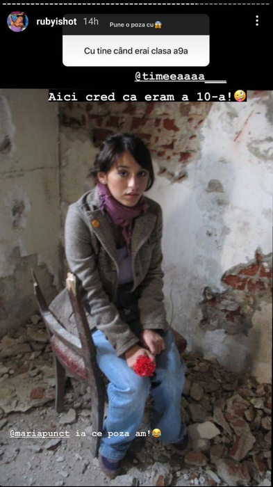Ruby, transformată de operațiile estetice! A postat imagini din adolescență și o poză de album cu mama ei