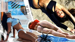 Top 30 sexy-vedete „prinse” în „buza” mării sau pe marginea piscinei