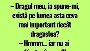 BANCUL DE LUNI | „Există pe lumea asta ceva mai important decât dragostea?”