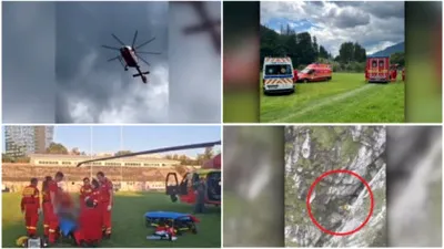 VIDEO Filmul tragediei din Munții Bucegi. Greșeala care i-a fost fatală alpinistei care a căzut 40 de metri în gol: „Evident nu ține”